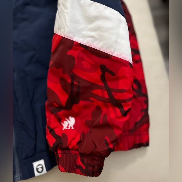 NWT-AAPE by A Bathing Ape (BAPE) Padded Jacket with Hidden Hood - Men L/Women XL - Picture 4 of 10